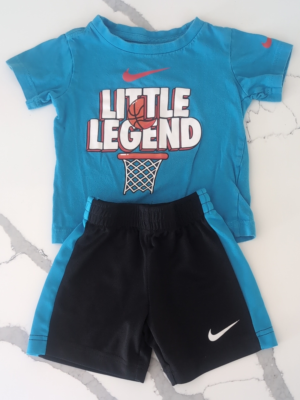 Toddler Nike Little Legend Basketball Outfit 2T
